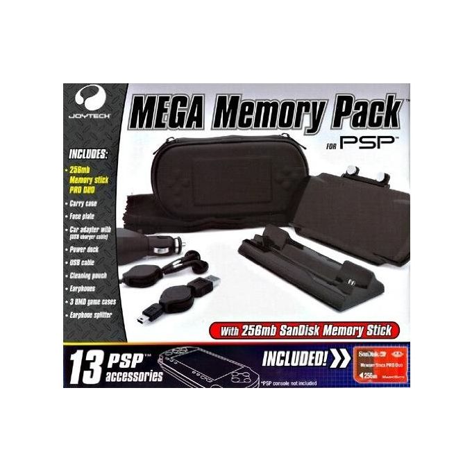 Joytech PSP - Mega Memory Pack Accessorio per Console PSP colore Nero