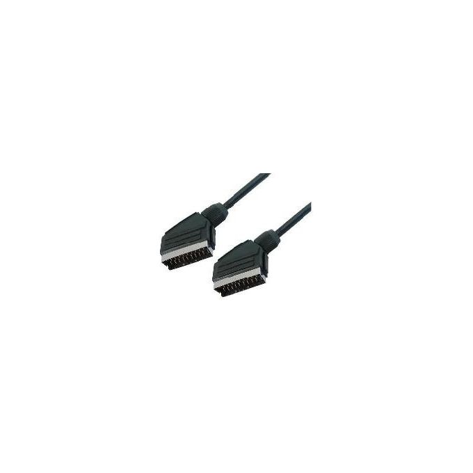 Nilox Cavo Scart 3 metri Maschio-Maschio 21pin Nickel