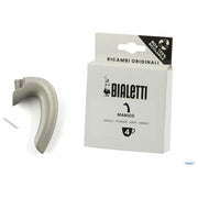 Bialetti 0800234 Manico di Ricambio Moka Induction 4 Tazze colore Grigio