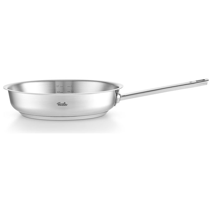 Fissler 084-378-24-100-0 Original Profi Collection Padella Multiuso Acciaio Inox 24 cm Antiaderente Novogrill Induzione colore Acciaio inox