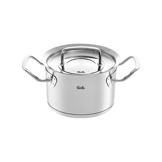 Fissler 084-128-16-000-0 Original-Profi Collection Pentola in Acciaio Inox 2.1 L Adatta a Tutti i Piani Cottura incluso Coperchio Metallico colore Argento