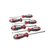 NWS 668789 094-7 Set di Cacciaviti 7 Pezzi con Impugnatura Ergonomica Multicomponente e Punte in Acciaio al Cromo-Molibdeno-Vanadio colore Nero