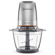 Kenwood CHP62.400SI EasyChop+ Tritatutto Quad Blade Acciaio Inox 500W Ciotola Vetro 600ml colore Argento