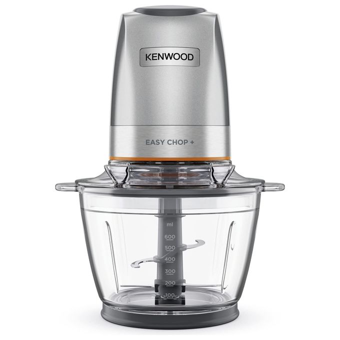 Kenwood CHP62.400SI EasyChop+ Tritatutto Quad Blade Acciaio Inox 500W Ciotola Vetro 600ml colore Argento