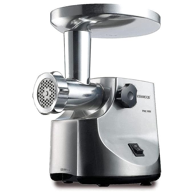 Kenwood MG510 Tritacarne 450 W potenza massima 1600 W 3 dischi per tritare insaccatori inclusi colore Acciaio inox