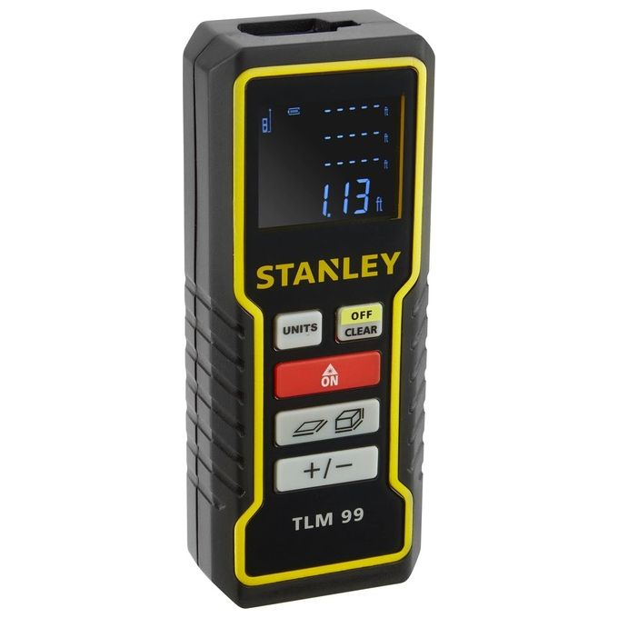 Stanley STHT1-77138 TLM-99 Misuratore Laser 30 m Precisione 2 mm Distanza Area Volume IP40