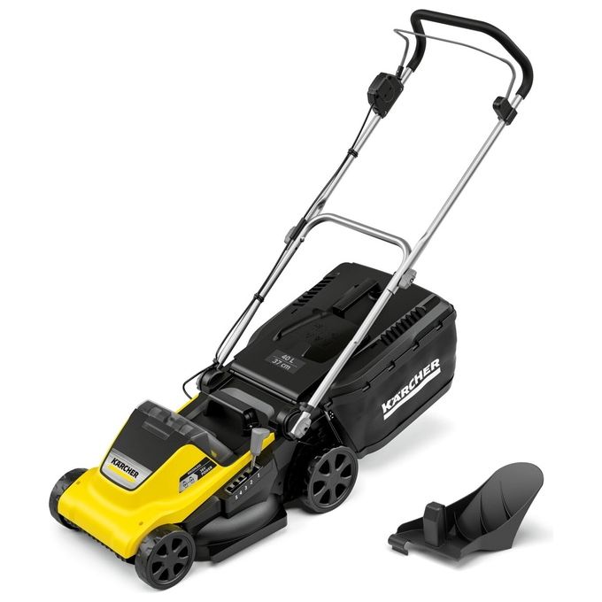 KÄRCHER 1.445-420.0 LMO 4-18 Dual Rasaerba a batteria Motore Brushless 36 V Larghezza Taglio 37 cm Altezza Regolabile 5 Livelli 25-65 mm Capacita' 40 l colore Giallo