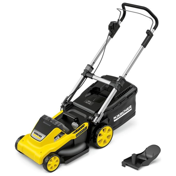 KÄRCHER 1.445-430.0 LMO 5-18 Dual Rasaerba a Batteria 36V Motore Brushless 41 cm 45 litri colore Giallo