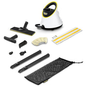 Kärcher 1.513-400.0 SC 2 Deluxe EasyFix Pulitore a Vapore 1500 W 3,2 bar 1 L 75 m² colore Bianco Nero