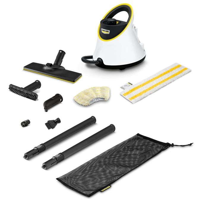 Kärcher 1.513-400.0 SC 2 Deluxe EasyFix Pulitore a Vapore 1500 W 3,2 bar 1 L 75 m² colore Bianco Nero