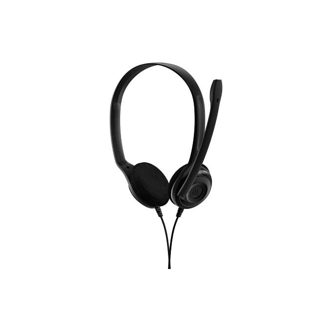 Epos PC 5 CHAT Cuffia con Microfono Stereo Cablata Jack 3.5mm Cavo 2 m Cancellazione Rumore colore Nero