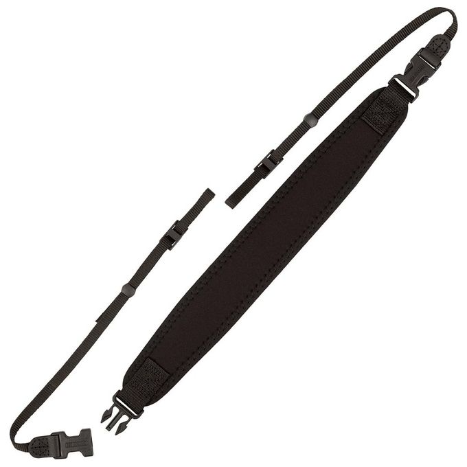 OP-TECH USA 1001092 1001092 Tracolla in Pelle Neoprene e Nylon con Disconnessione Veloce Lunghezza Max 129 5 cm colore Multicolore
