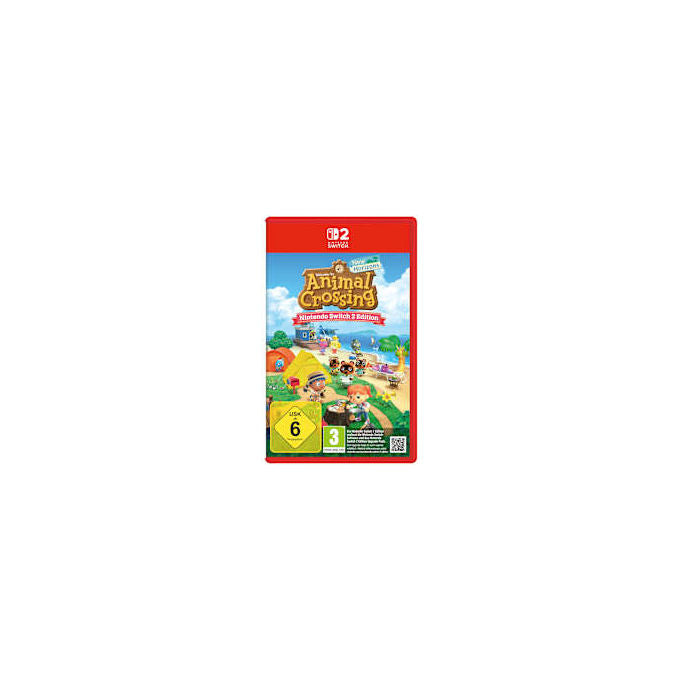 Nintendo ANIMAL-CROSSING-NEW-HORIZONS Simulazione per Nintendo Switch 2 Lingue Inglese Spagnolo Multigiocatore Supportato Edizione Standard colore Nero