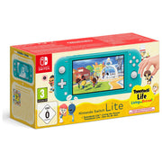 Nintendo 10020218 Switch Lite console portatile 32 GB schermo touch 5.5'' con Tomodachi Life colore Turchese