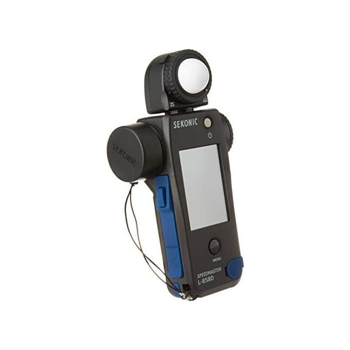 Sekonic SPEEDMASTER L-858D Esposimetro Digitale Touchscreen 2.7 Pollici Misurazione Luce Ambientale e Flash HSS ISO 3-13107200 colore Nero