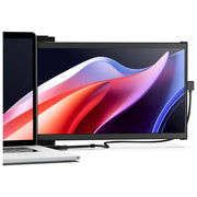 Mobile Pixels 101-1007P06 Duex Max DS Monitor PC 35,8 cm (14.1'') 1920 x 1080 Pixel Full HD LCD IPS USB tipo-C Mini-HDMI colore Nero