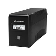 PowerWalker VI650LCD-SCHUKO VI 650 LCD Gruppo di Continuita' Line-Interactive 650 VA 360 W 2 Prese Schuko USB RJ11 LCD colore Nero
