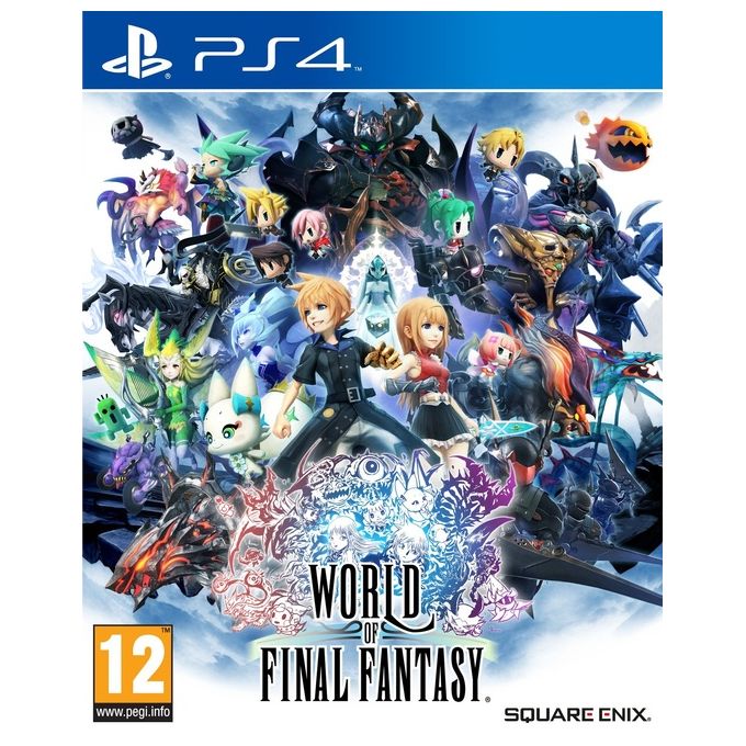 World of Final Fantasy videogioco di ruolo avventura per PlayStation 4 PEGI 12
