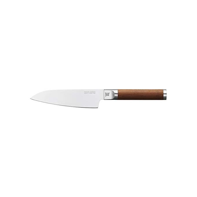 Fiskars 1026420 Norden Coltello da Chef Lama in Acciaio Inossidabile Impugnatura in Betulla colore Marrone