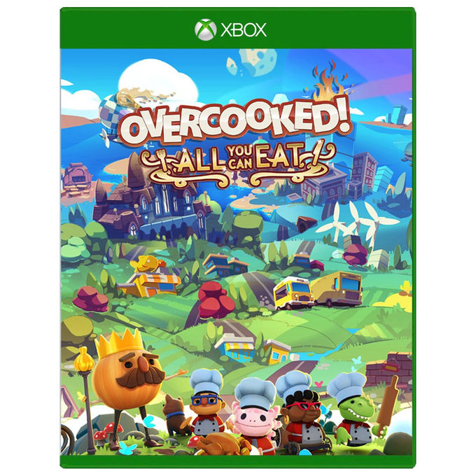 Sold Out 5056208809131 Overcooked All You Can Eat Party Game per Xbox Series X 4K 60 fps Multigiocatore Online Cross-Platform colore Nero