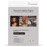 Hahnemühle HAH10640303 Digital FineArt Sample Pack Carta Inkjet Matte Smooth A4 12 Fogli