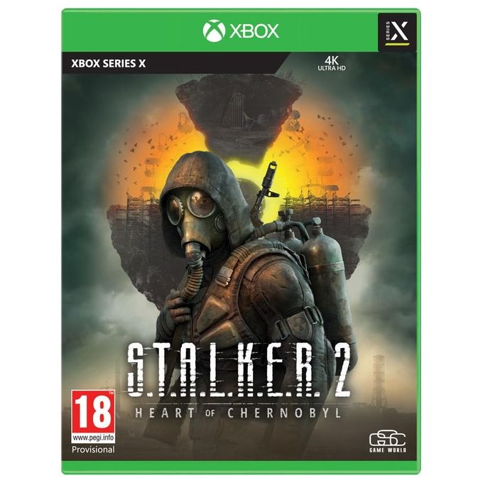 GSC Game World 1070354 S.T.A.L.K.E.R. 2 Heart of Chornobyl Videogioco per Xbox Series X-S Genere Sparatutto PEGI 18+ Lingue Italiano Disponibile dal 20 novembre 2024 colore Nero