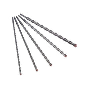 Alpen 1077809005100 Box F4 Punte per Martello Perforatore SDS-Plus 450 mm 5 pezzi Diametri 10 12 14 16 20 mm colore Nero