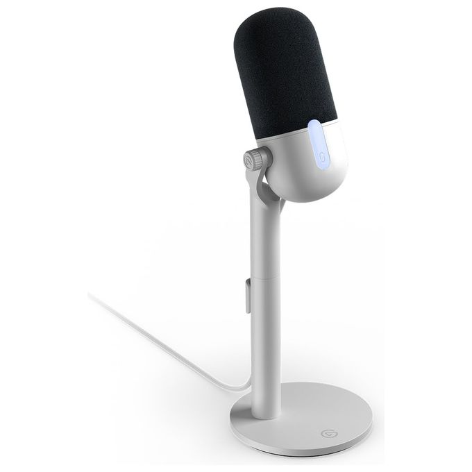 Elgato 10MAI9901 Wave Neo Microfono da tavolo USB 3.5 mm Condensatore Cardiode Bianco