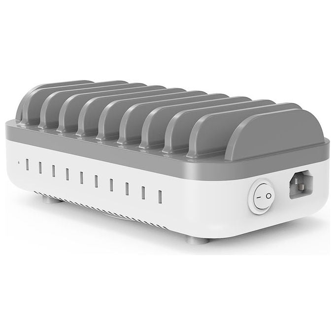 Compulocks 10PUSBCDKS-UK Organizzatore per Stazioni di Carica 10 Porte USB-C colore Nero