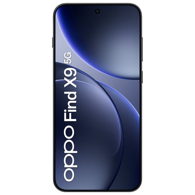 Oppo Find X9 5G, Smartphone, Tripla Fotocamera 50+50+50MP, 12GB RAM, 512GB ROM, Space Black