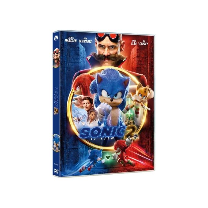 Koch Media 1102652 Sonic 2 Il Film DVD Azione Jim Carrey James Marsden Idris Elba Jeff Fowler 2022 122 min