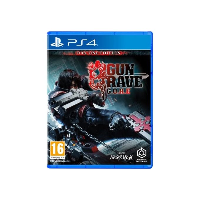 Prime Matter 4020628631536 Gungrave G.O.R.E Day One Edition Videogioco PlayStation 4 Genere Sparatutto in Terza Persona Lingua Italiano PEGI 16+ colore Nero
