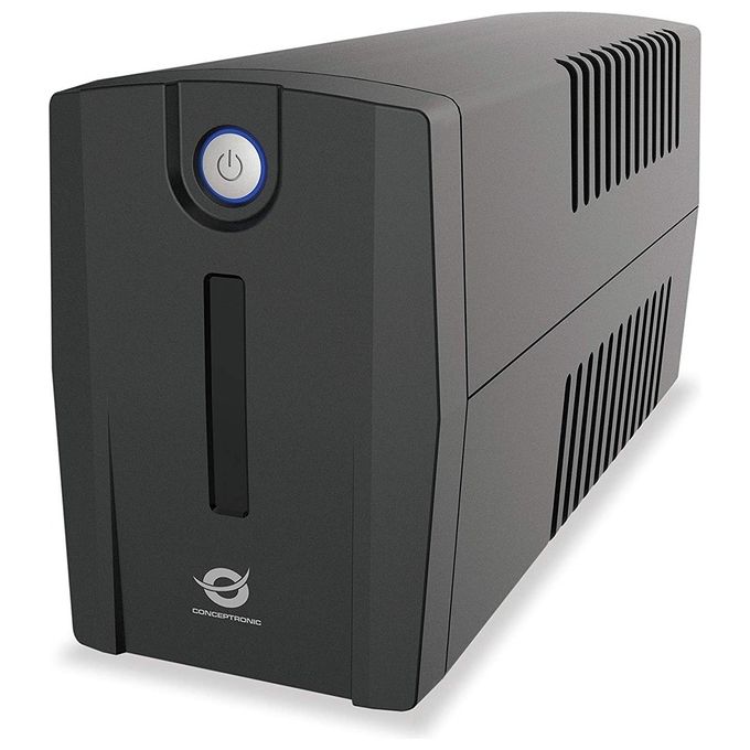 Conceptronic ZEUS02E Gruppo di continuita' UPS A linea interattiva 0,85 kVA 480 W 4 prese AC USB RJ45 AVR integrato colore Nero