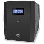 Conceptronic 110525903 ZEUS03E Gruppo di continuita' Line Interactive 1200 VA 720 W 6 Prese IEC C13 AVR Integrato Display LCD USB e Ethernet colore Nero