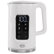 RGV 111420 Bollitore Elettrico Touch 1.7 L 2200 W Display LED Temperatura Regolabile 40-100°C colore Nero