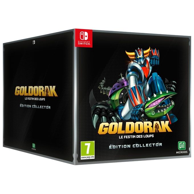 Microids 139186 UFO Robot Goldrake Il Banchetto dei Lupi Videogioco Collector Edition Nintendo Switch PEGI 7