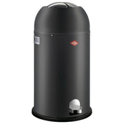 WESCO 184631-77 Kickmaster Pattumiera a Pedale 33 Litri Acciaio Verniciato a Polvere con Chiusura Ammortizzata colore Grafite Opaco