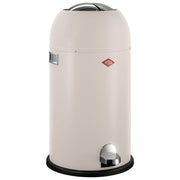 WESCO 184631-87 Kickmaster Pattumiera a Pedale 33 Litri Acciaio Verniciato a Polvere con Ammortizzatore Integrato Colore Sabbia Opaca