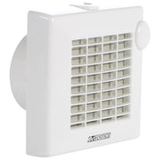 Vortice M 120-5'' A LL Aspiratore Elicoidale da Muro Ø120 mm 175 m³-h 20 W 39,5 dB colore Bianco