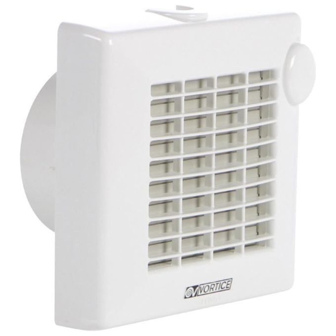 Vortice M 120-5'' A LL Aspiratore Elicoidale da Muro Ø120 mm 175 m³-h 20 W 39,5 dB colore Bianco