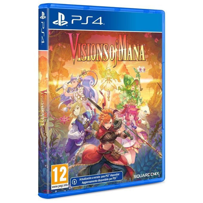 Square Enix 1139345 Visions of Mana Videogioco PlayStation 4 Genere RPG Lingua Italiana colore Nero