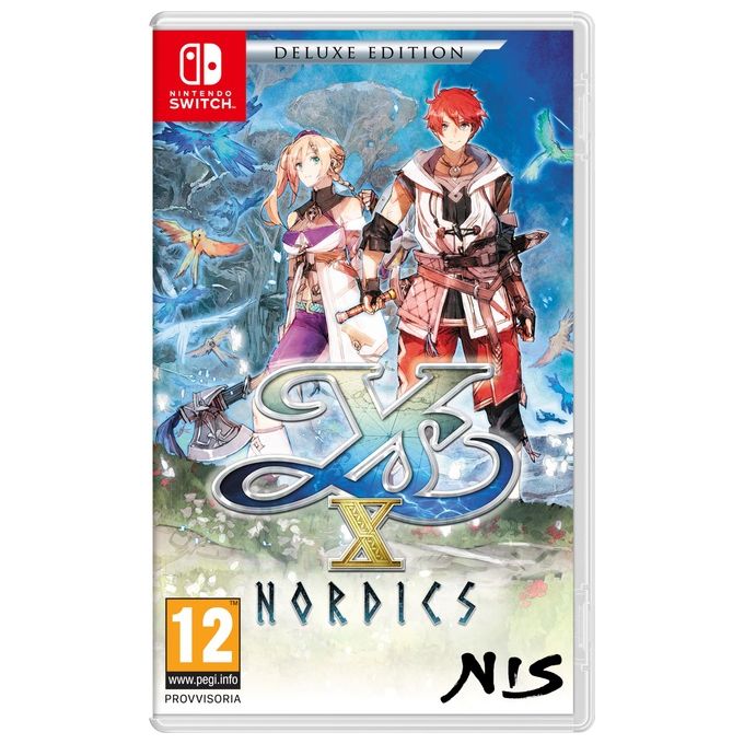 NIS America YSXNORDICDELUXEEDITION Ys X: Nordics Deluxe Edition Videogioco per Nintendo Switch Genere RPG Lingua Italiano colore Nero