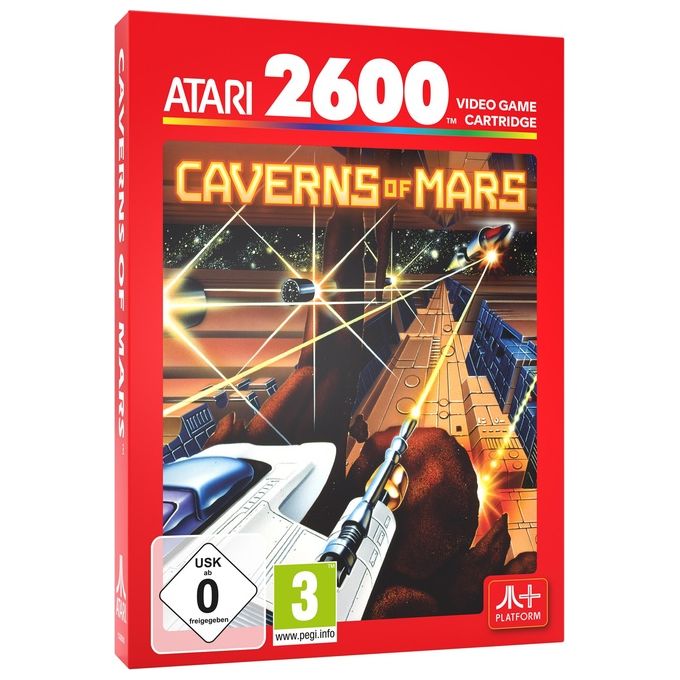 PLAION CAVERNSSP Caverns of Mars Videogioco per Atari 2600 Lingua Italiana Supporto Fisico colore Nero