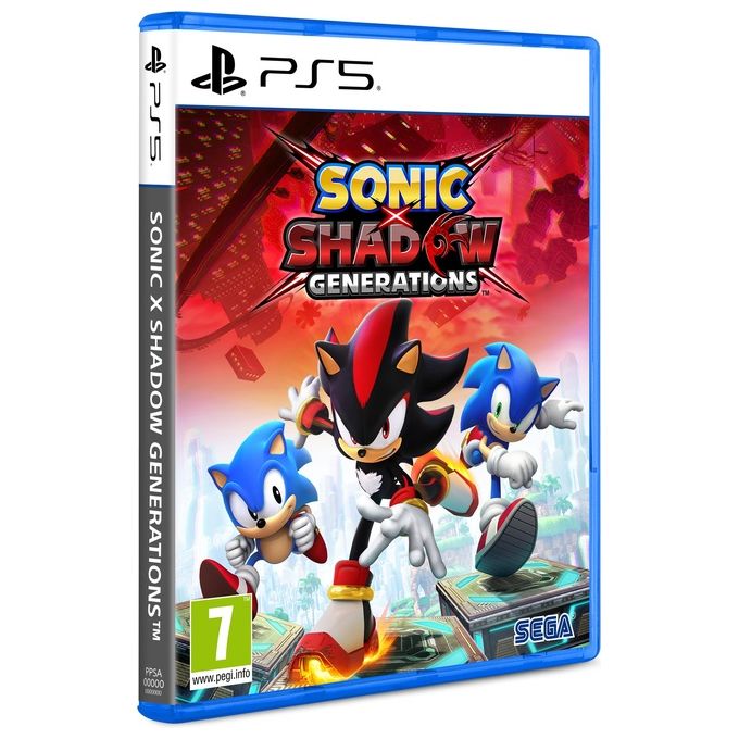 Deep Silver 1147719 Sonic X Shadow Generations Gioco PlayStation 5 Lingue ITA Inglese Francese Tedesco Russo Polacco Portoghese Coreano Giapponese Cinese Semplificato e Tradizionale colore Nero