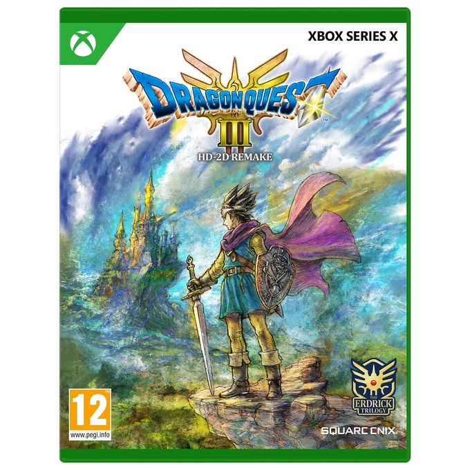 Square Enix Dragon Quest III HD-2D Remake Videogioco per Xbox Series Genere Gioco di Ruolo Giapponese PEGI 12+ colore Nero