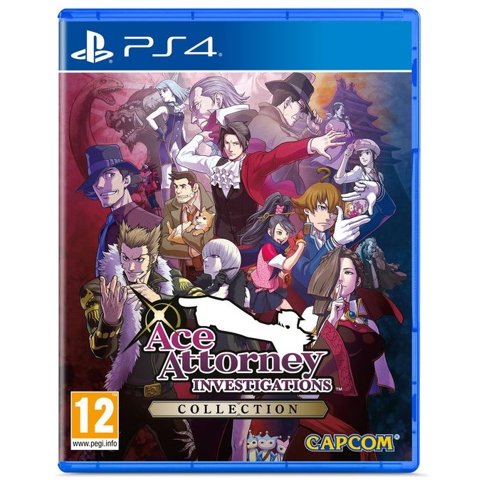 Capcom ACEATTORNEYINVESTIGATIONCOLLECTION Ace Attorney Investigations Collection Gioco per PlayStation 4 Lingua Italiana Disponibile colore Nero