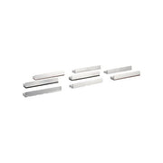 HEUER 4000830572 Ganasce Protettive per Morsa 140 mm con Magneti in Neodimio Set da 8 Pezzi in Borsa di Trasporto colore Argento Nero