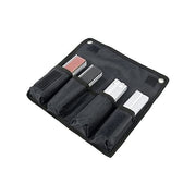 HEUER 115160 Set di Ganasce di Protezione per Morsetto 8 Pezzi in Alluminio con Magneti in Neodimio in Borsa colore Nero