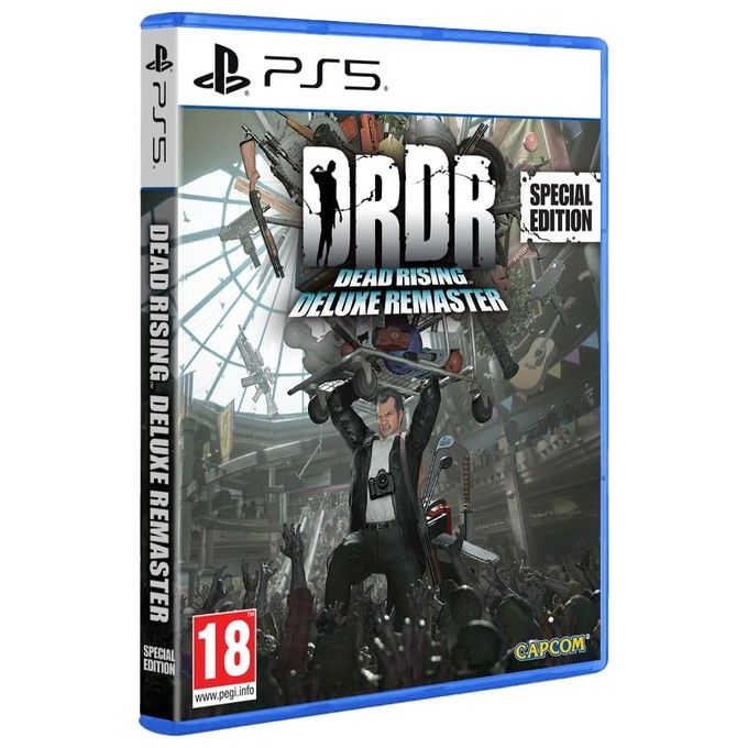 Capcom Dead Rising Deluxe Remaster Videogioco PlayStation 5 Azione 4K 60FPS RE ENGINE Doppiaggio Italiano PEGI 18