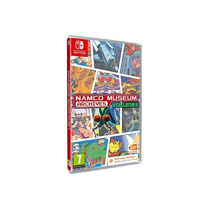 Bandai Namco Museum Archives Vol 2 Gioco Nintendo Switch CIAB Codice Digitale 11 Titoli Classici Arcade